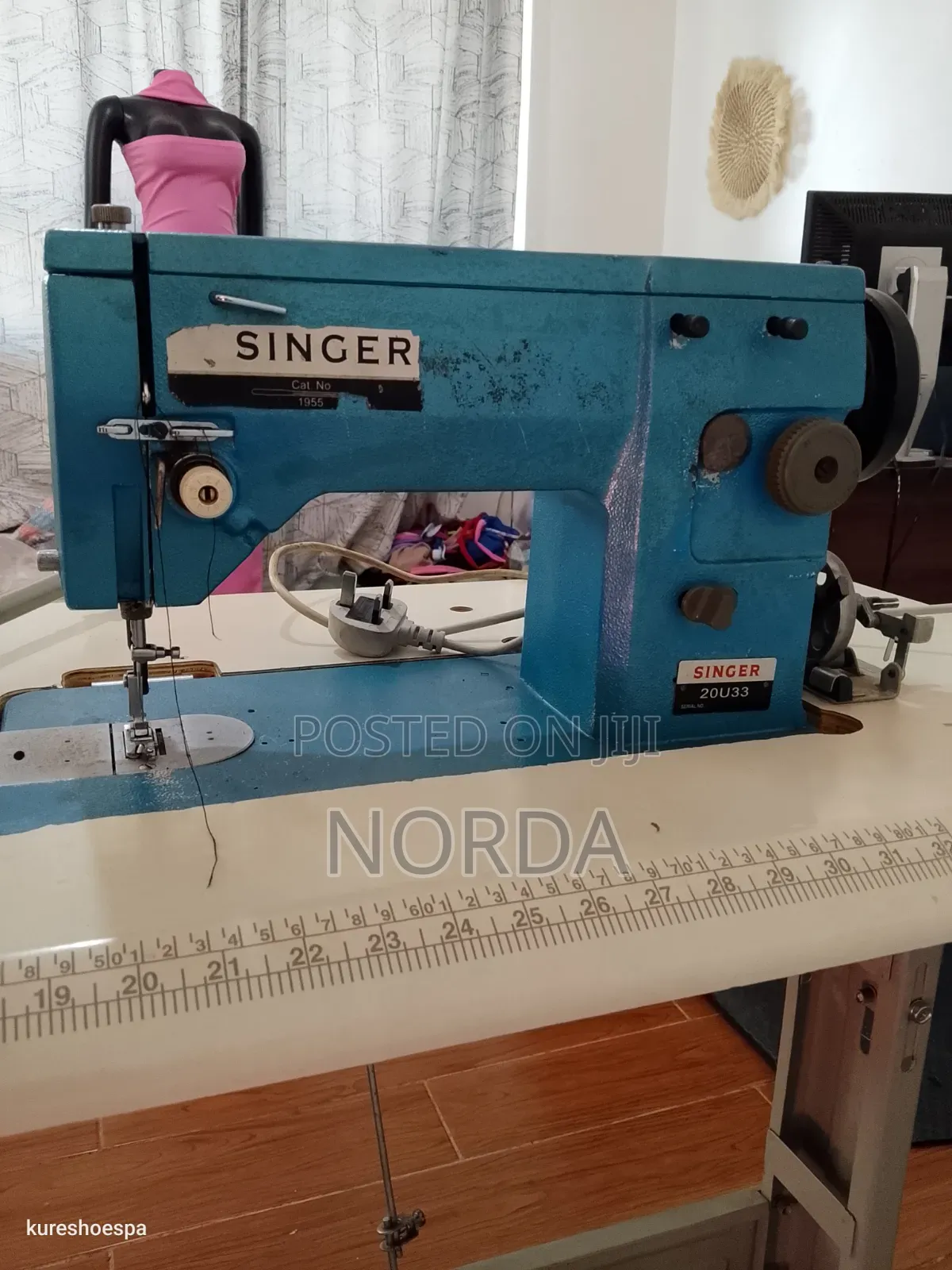 Complete Singer 20u33 Industrial Sewing Machine