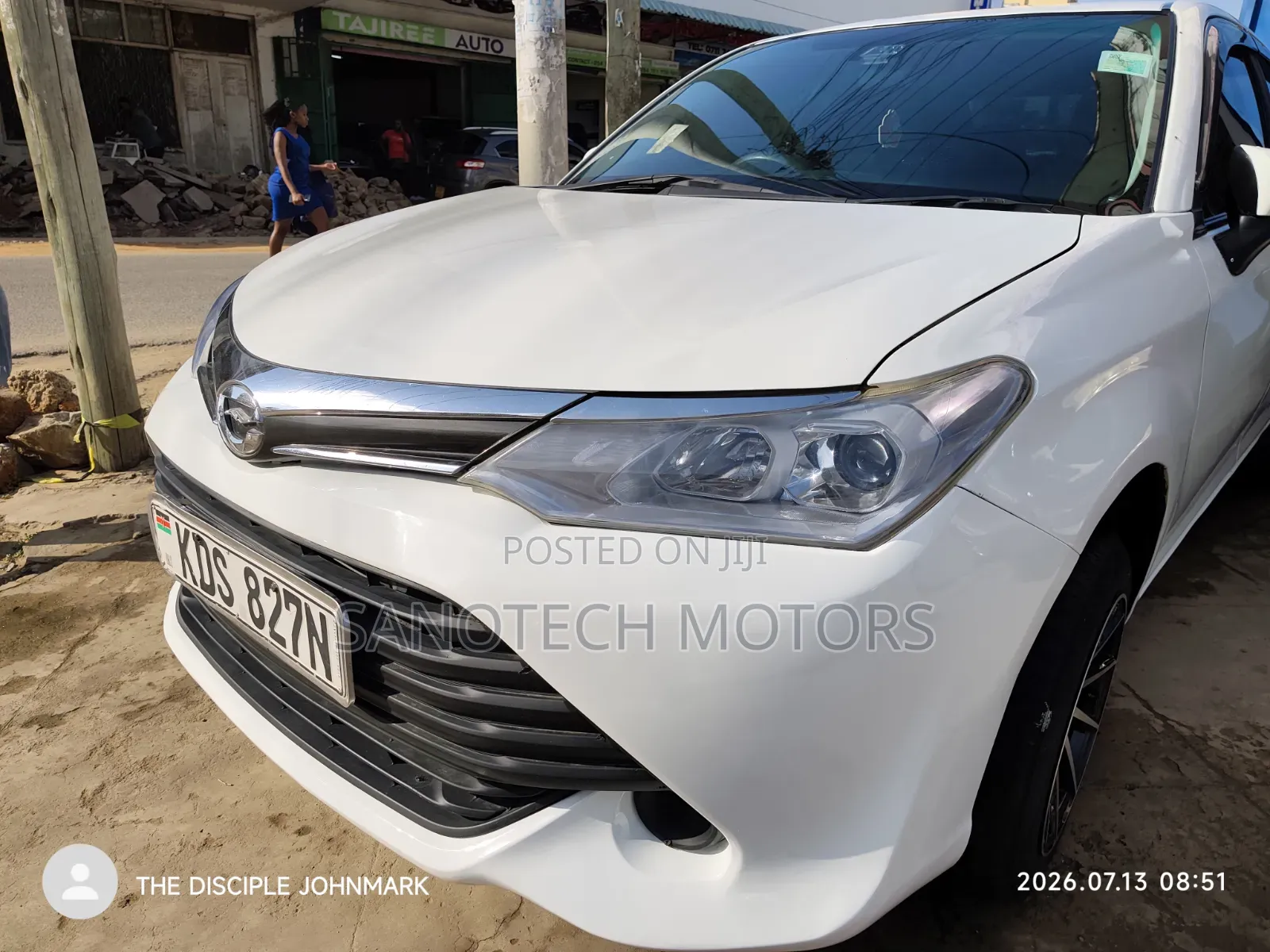 Toyota Axio 2017 White