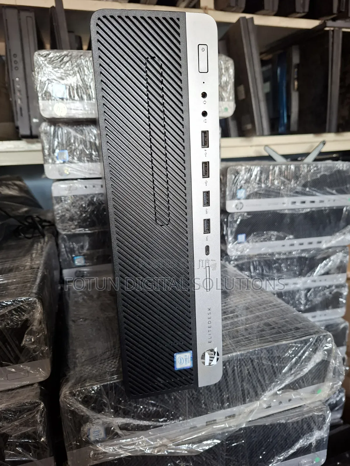 Desktop Computer HP EliteDesk 800 G4 8GB Intel Core i3 SSD 256GB