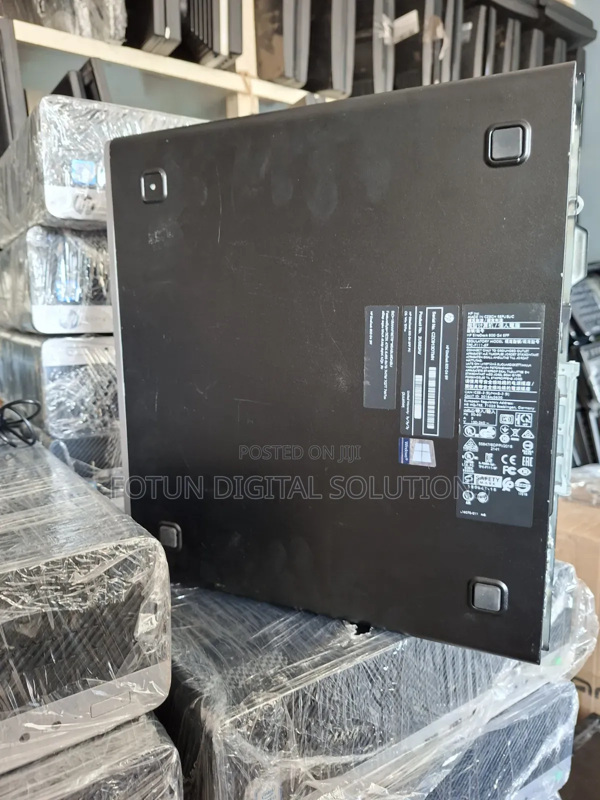 Desktop Computer HP EliteDesk 800 G4 8GB Intel Core i3 SSD 256GB