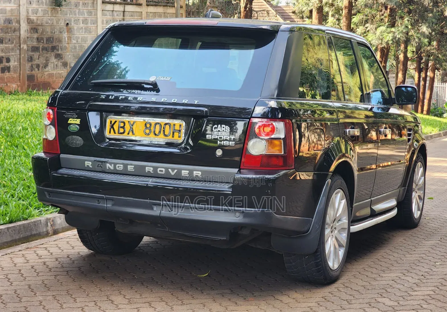 Land Rover Range Rover Sport 2007 Black