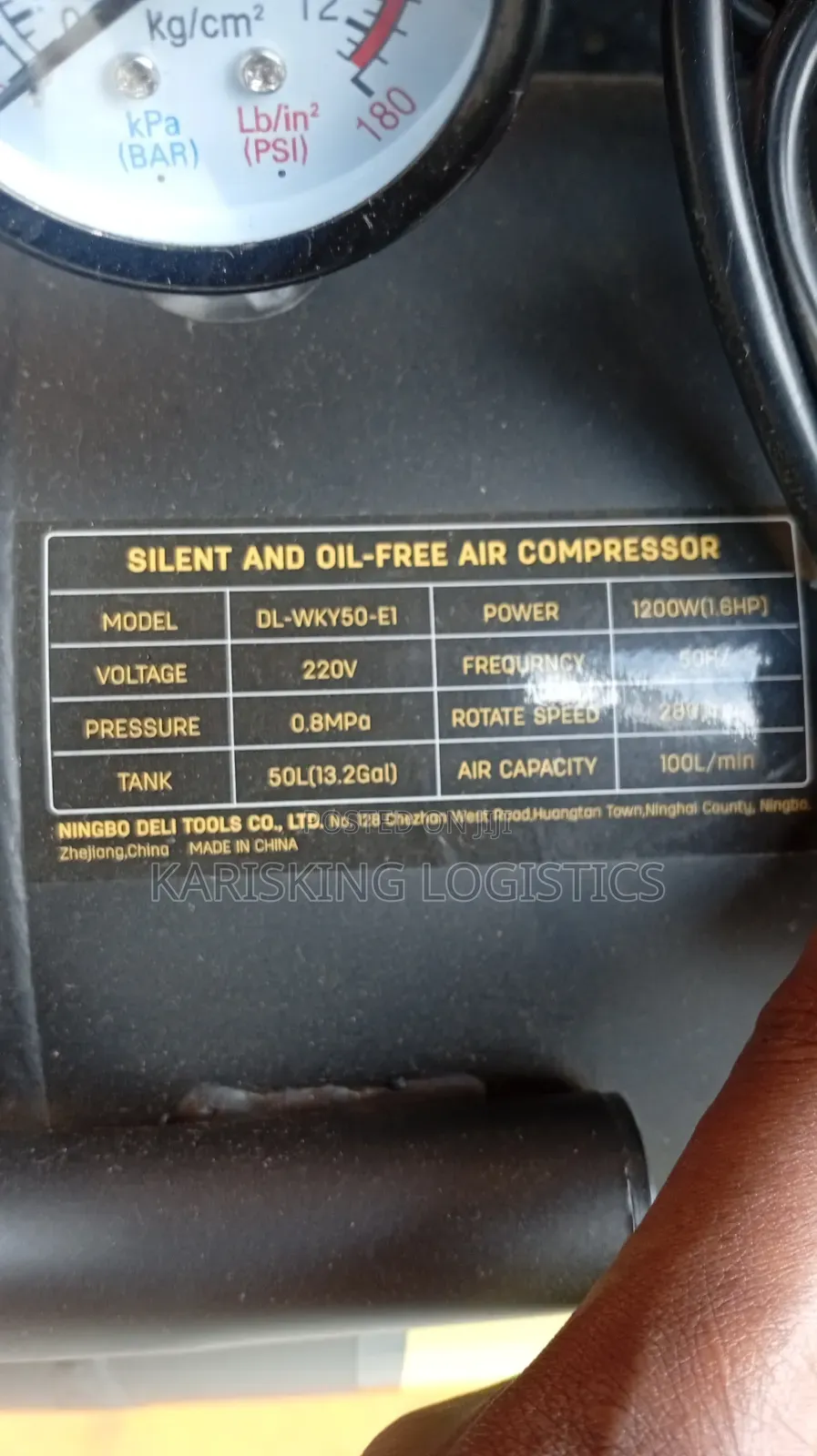 Deli 50 Litres Compressor Silent