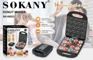 Sokany 16-Slots Nonstick Donut Making Machine