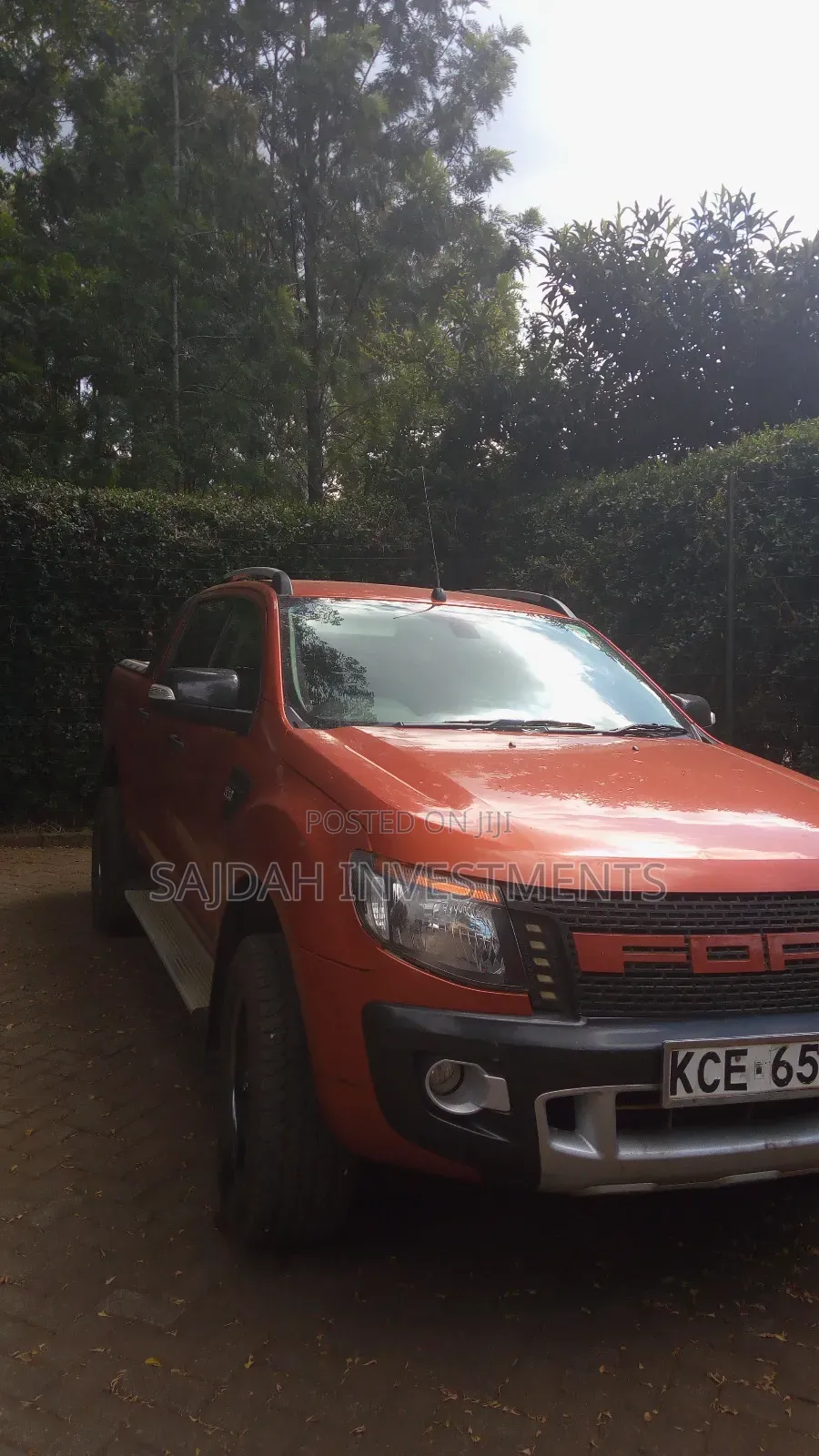 Ford Ranger 2015 Orange