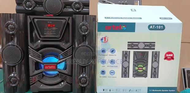 Artel at-101 3.1 Multimedia Speaker System With Bluetooth Fm Radio
