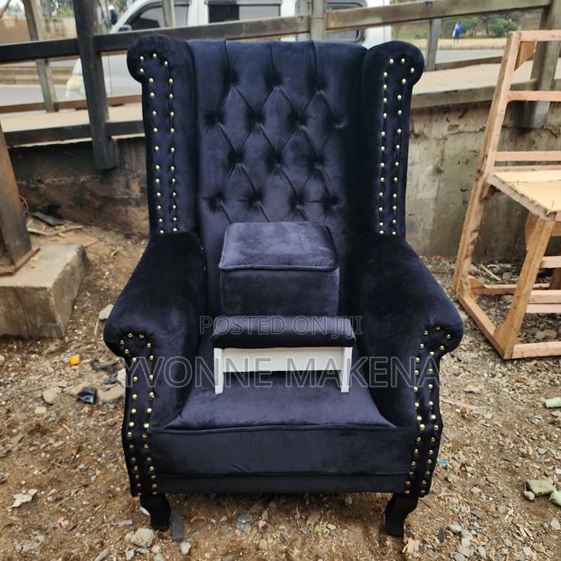 Pedicure Chair and Stools