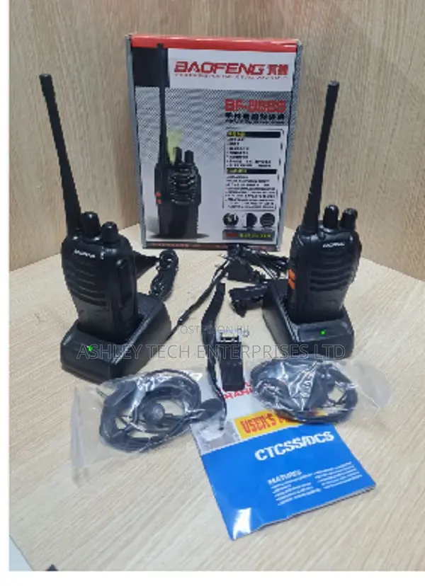 Baofeng Bf-888s Triple Pack Walkie Talkies –New