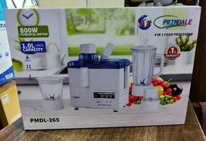 Primdale 4 in 1 Juicer -Blender-Grinder and Mill Food Processor