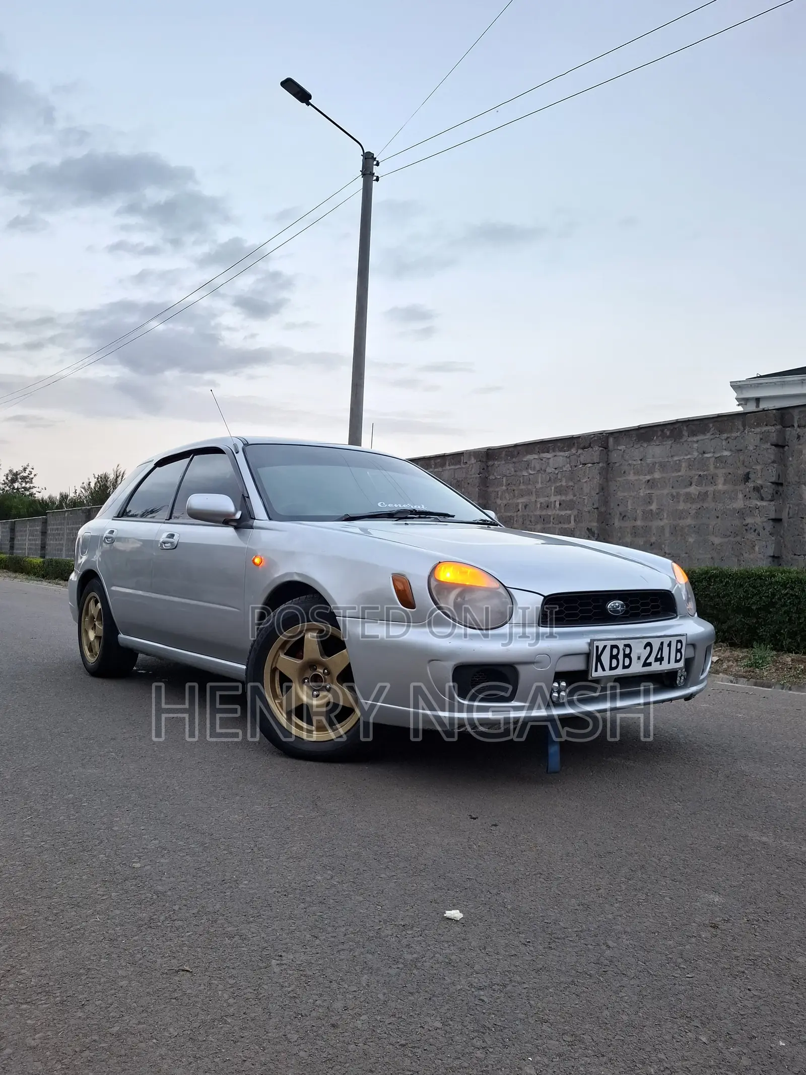 Subaru Impreza 2001 Silver