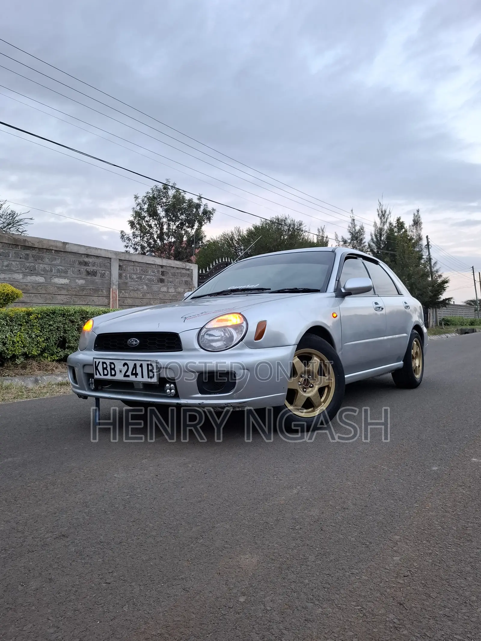 Subaru Impreza 2001 Silver