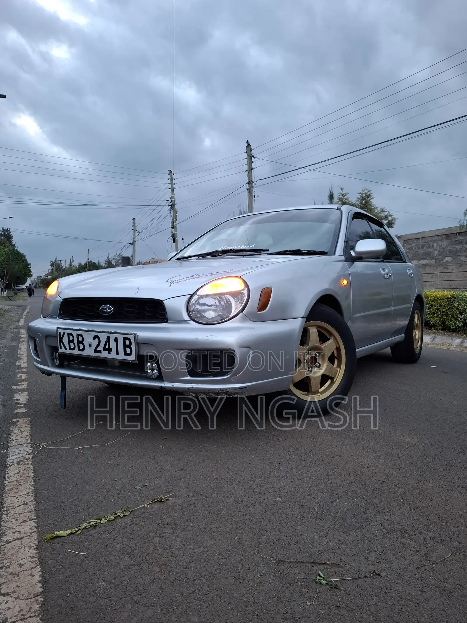Subaru Impreza 2001 Silver
