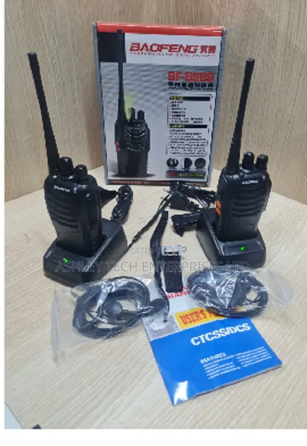Original Baofeng Bf-888s Triple Pack Portable Walkie Talkies