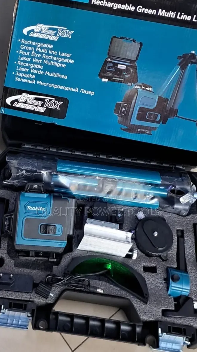 Makita 16-Line 4d Green Multi-Line Laser Level