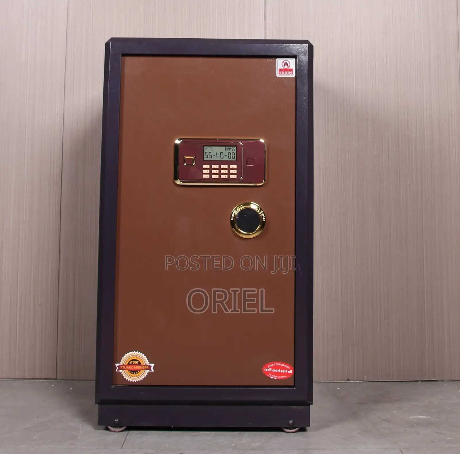 Office Safe : Modern Brown Office Digital Safe-110kg