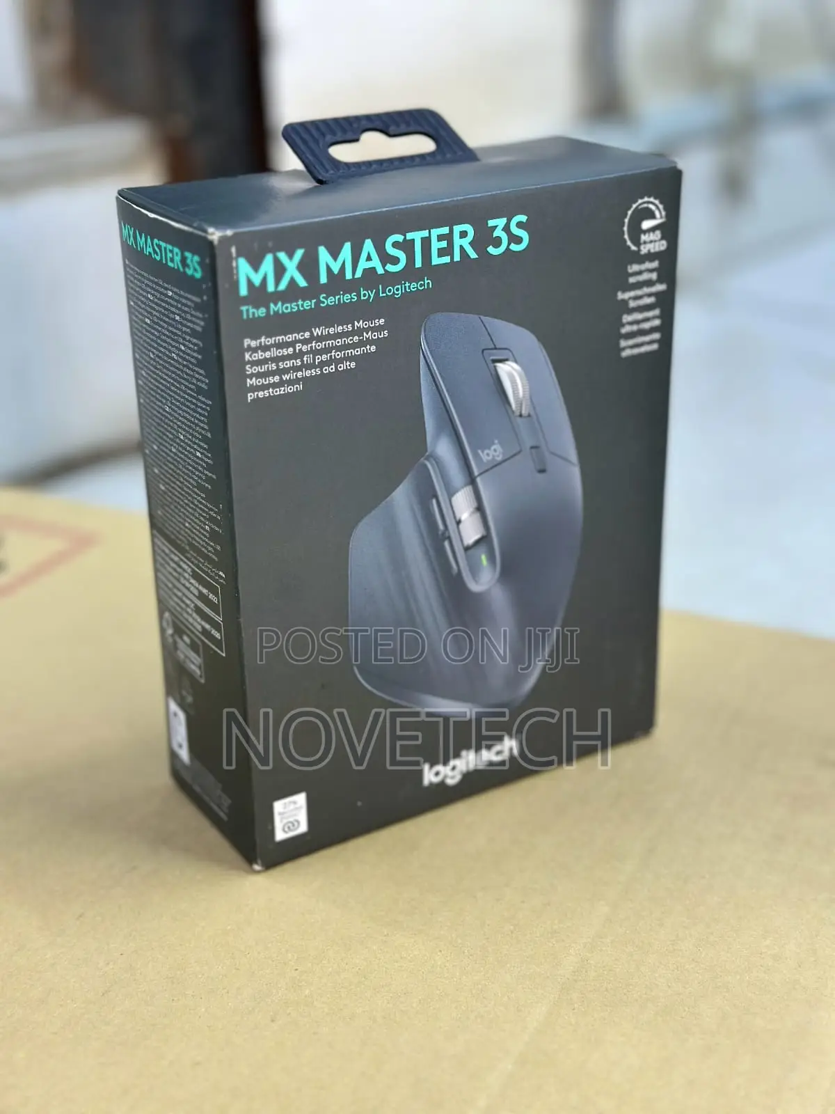 Mx Master 3s Wireless Mouse - Ultra-Fast, Quiet, Dpi, Ergo Design