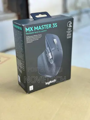 Mx Master 3s Wireless Mouse - Ultra-Fast, Quiet, Dpi, Ergo Design