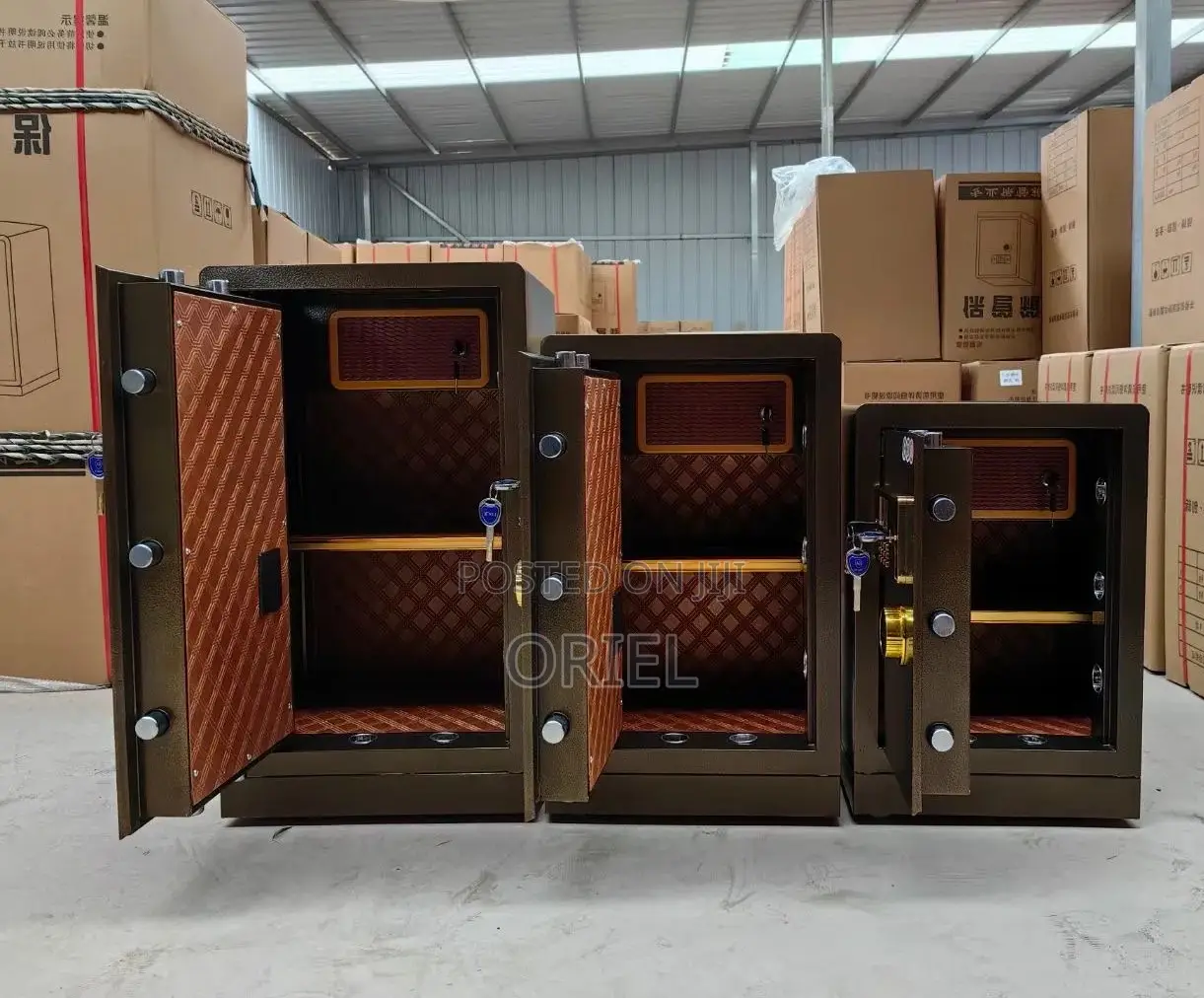 Office Safe : Modern Brown Office Digital Safe-110kg