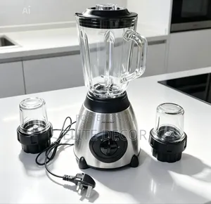 Primdale 3 in 1 Stainless Steel Glass Jar Blender