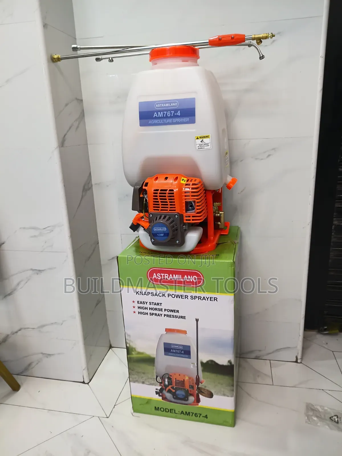 Astramilano Am767-4 Knapsack Power Sprayer.