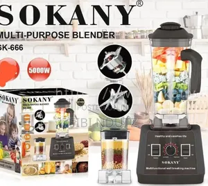 Commercial Sokany Blender Of 5000w Ns Is 2.5l