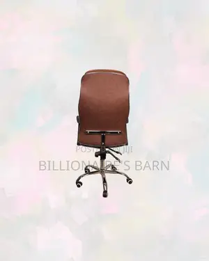Practical Ergonomic Executive Leather Chair High Back, Work From Home