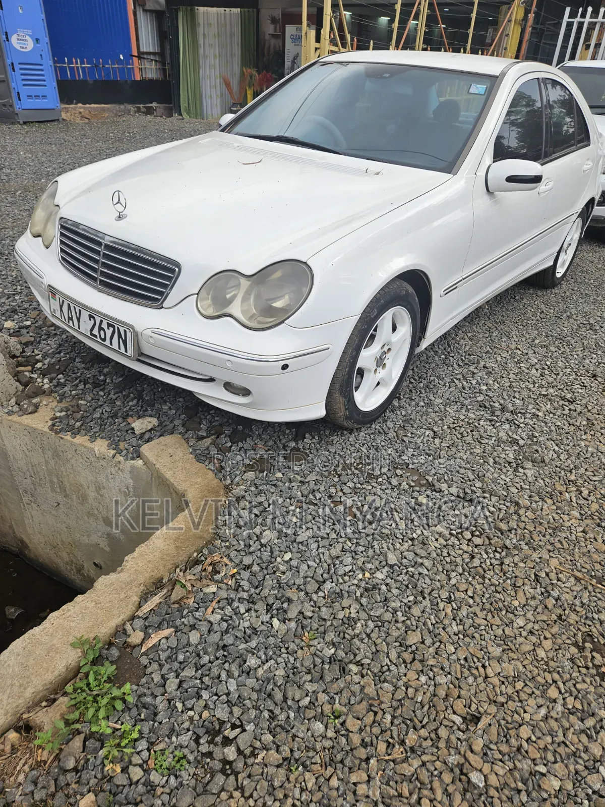 Mercedes-Benz C180 2001 White