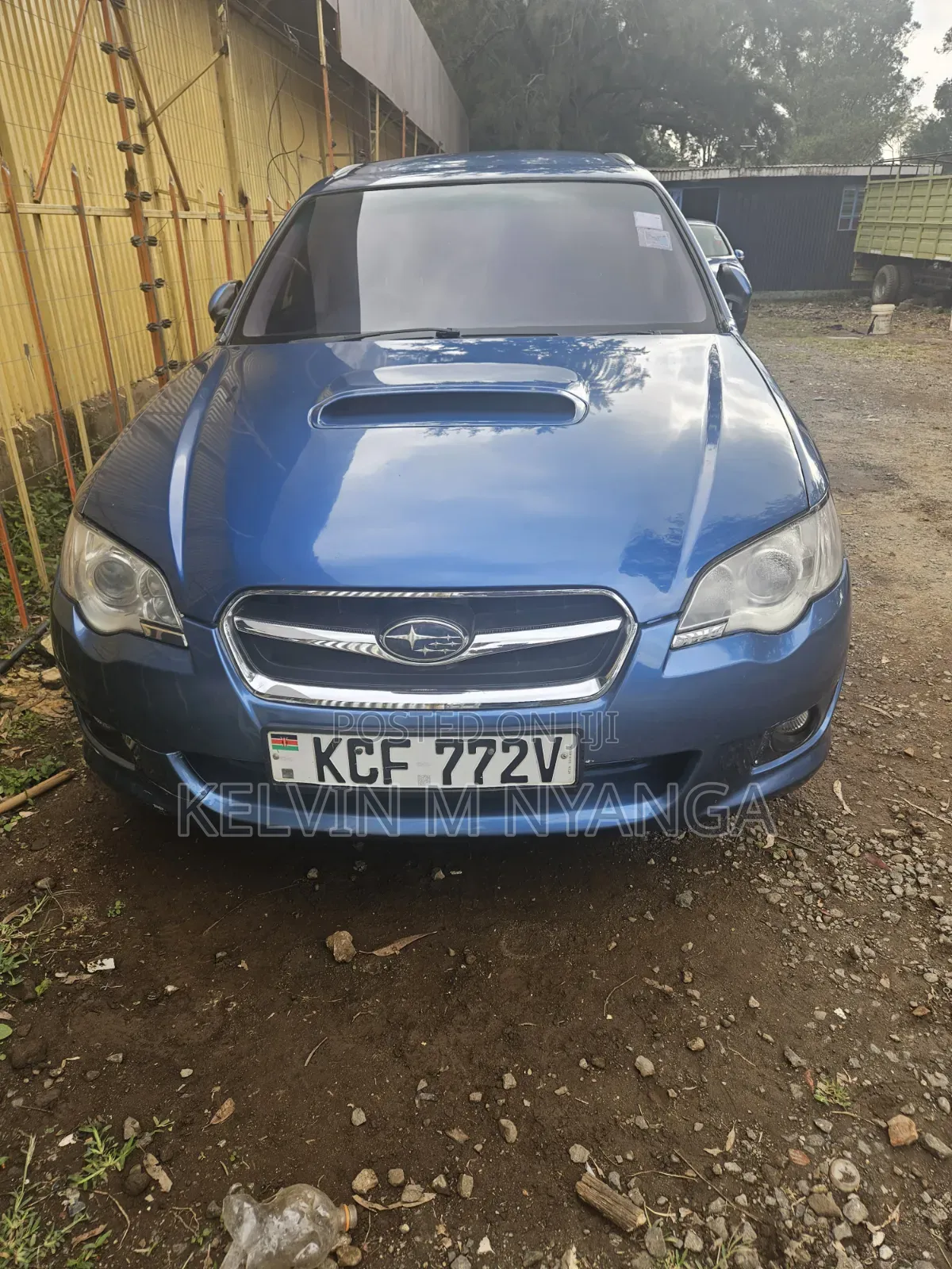 Subaru Legacy 2008 Blue