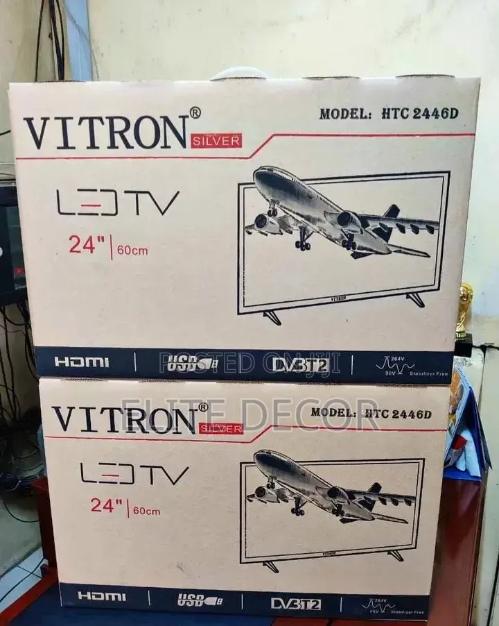 Vitron 24 Inch Flames Hd Digital Led Tv – Inbuilt Decoder, Hdmi Usb