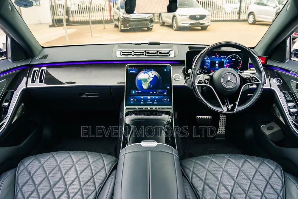 Mercedes-Benz S-Class 2021 White