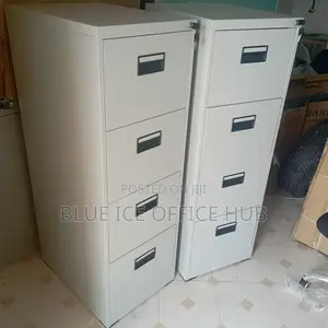 Strong Metallic 4 Drawer Storing Cabinet With Locks