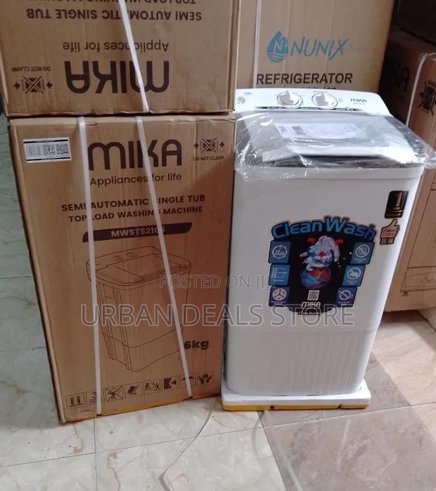 Mika 6kg Semi-Automatic Single Tub Washing Machine - thumbnail 2
