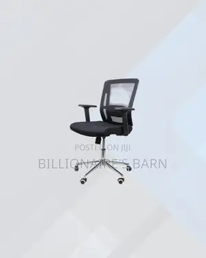 Practical Barn Origin Chair Mid Back Chrome for Work From Home