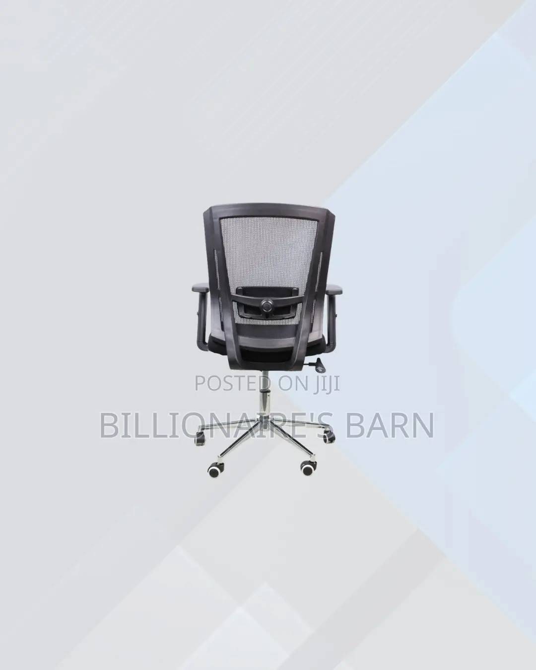 Practical Barn Origin Chair Mid Back Chrome for Work From Home