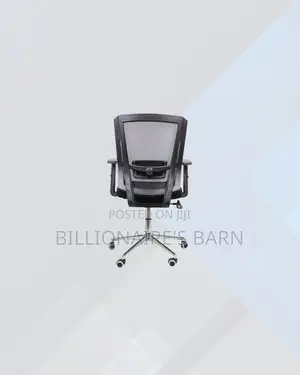 Practical Barn Origin Chair Mid Back Chrome for Work From Home