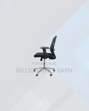 Practical Barn Origin Chair Mid Back Chrome for Work From Home