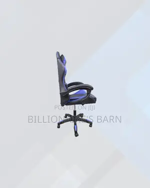 Practical Blue Racing Gaming Chair Ergonomic Support for Home