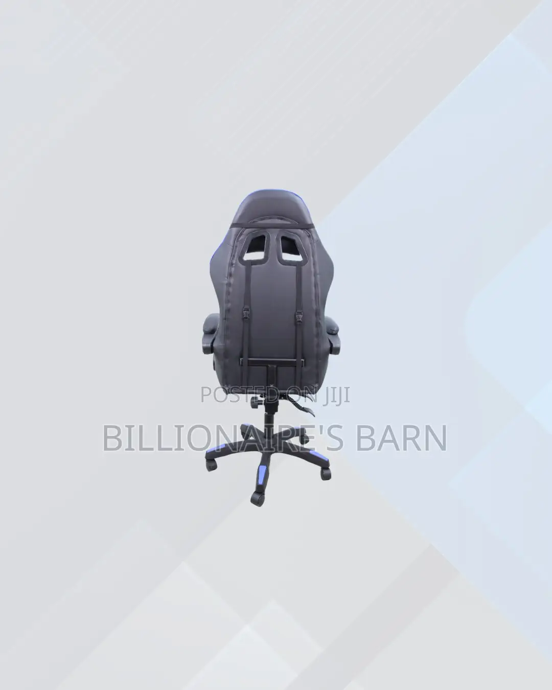 Practical Blue Racing Gaming Chair Ergonomic Support for Home