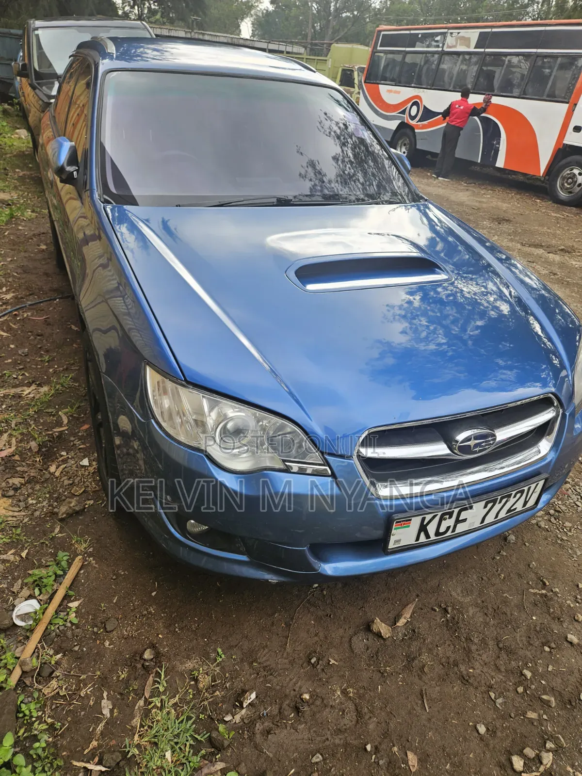 Subaru Legacy 2008 Blue