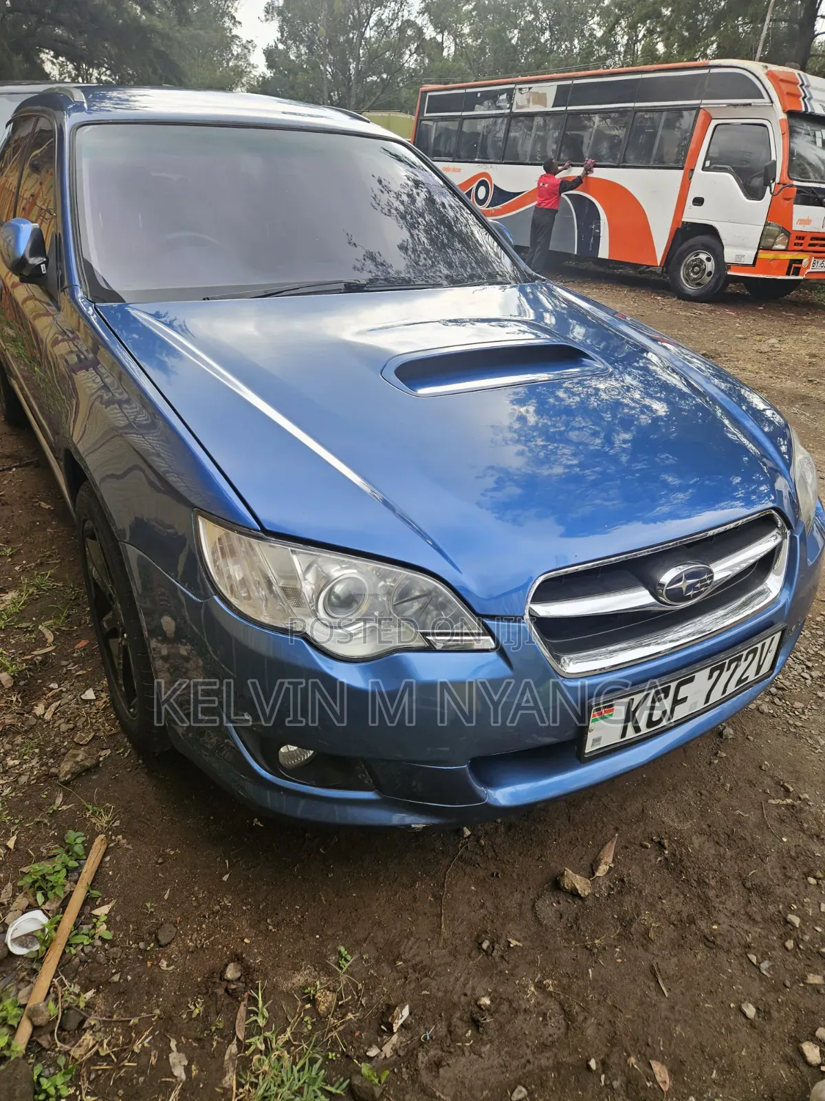 Subaru Legacy 2008 Blue