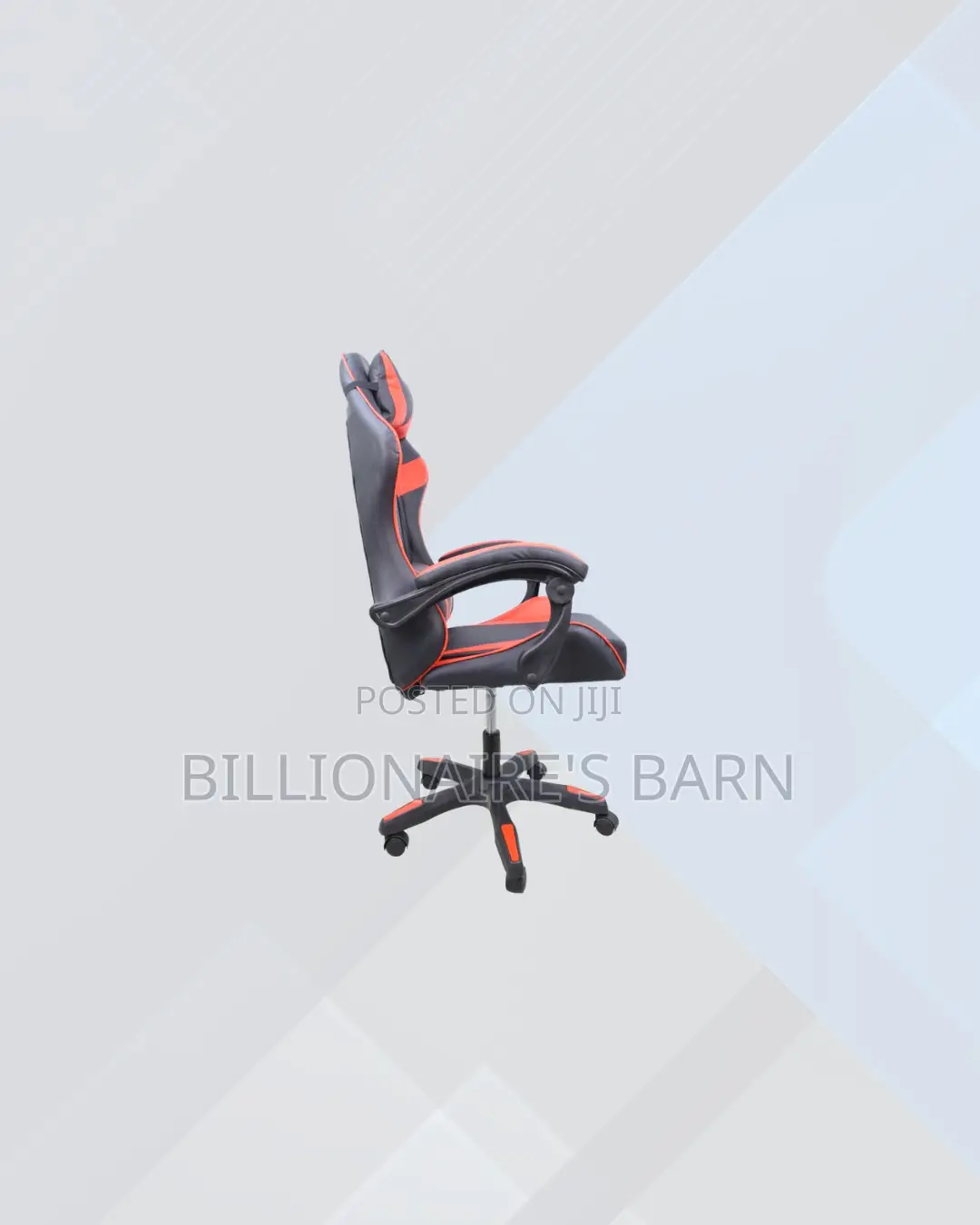 Practical Red Racing Gaming Chair Ergonomic Support for Work From Home