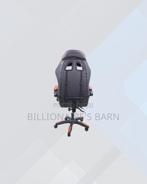 Practical Red Racing Gaming Chair Ergonomic Support for Work From Home - thumbnail 3