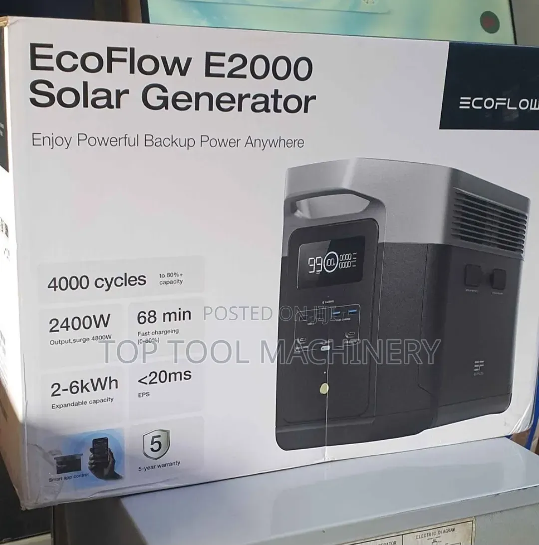 Ultimate Ecoflow E2000 Solar Generator