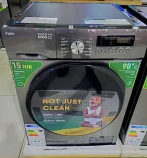 Syinix 10kg Front Load Washing Machine