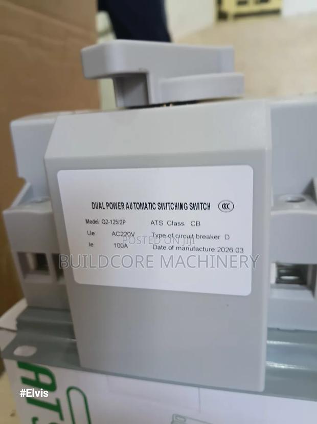 100a Dual Power Automatic Transfer Switch - thumbnail 2
