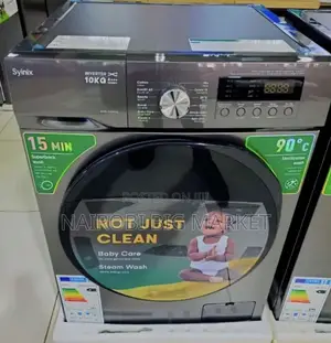 Syinix 10kg Front Load Washing Machine