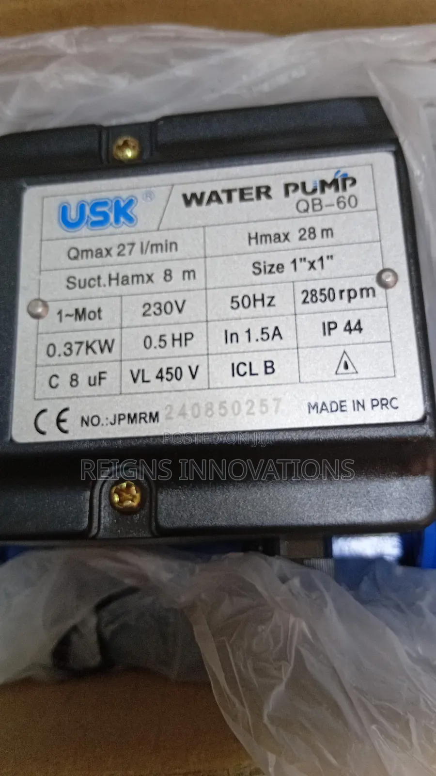 Booster Water Pump
