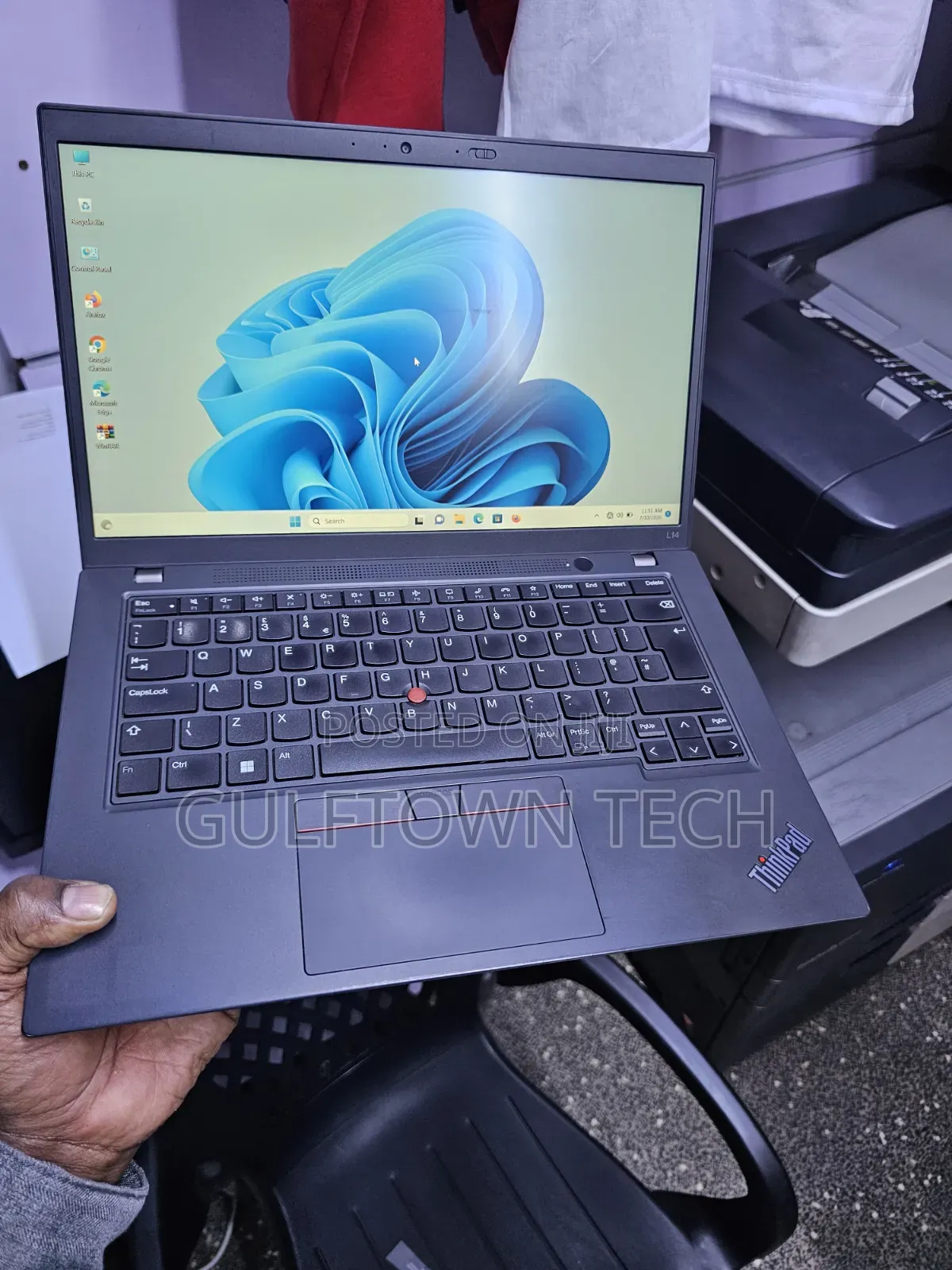 Laptop Lenovo ThinkPad L14 8GB Intel Core i7 SSD 256GB