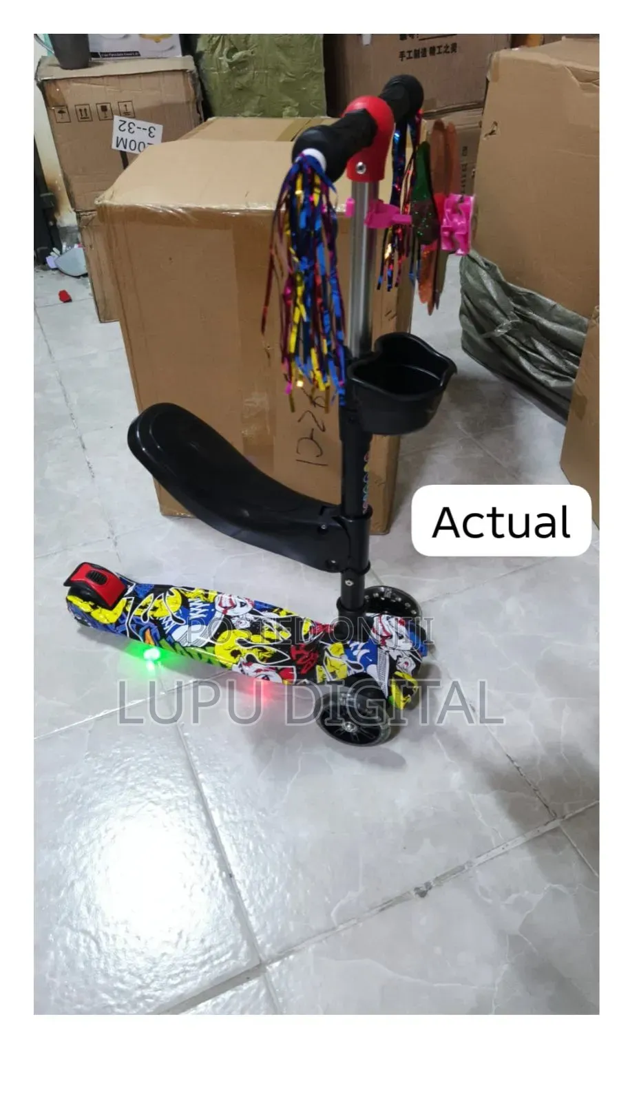 100kg Capacity Children's Scooter Now Available
