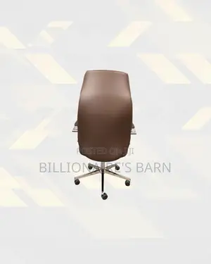 Practical Brown Executive Chair High Back for Office Meeting Comfort