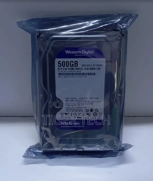 500gb Wd Purple Surveillance Systems Hard Disk